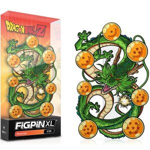 NWT Dragon Ball Z: Shenron FiGPiN XL 6-Inch Enamel Pin TOEI Animation